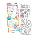 Polkadoodles Wishes and Celebrations Stamp and Die Bundle