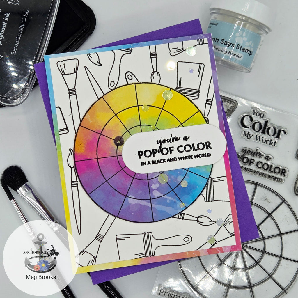 Simon Says Stamp Clear Stamps Pop of Color 3283ssc Heart to Heart