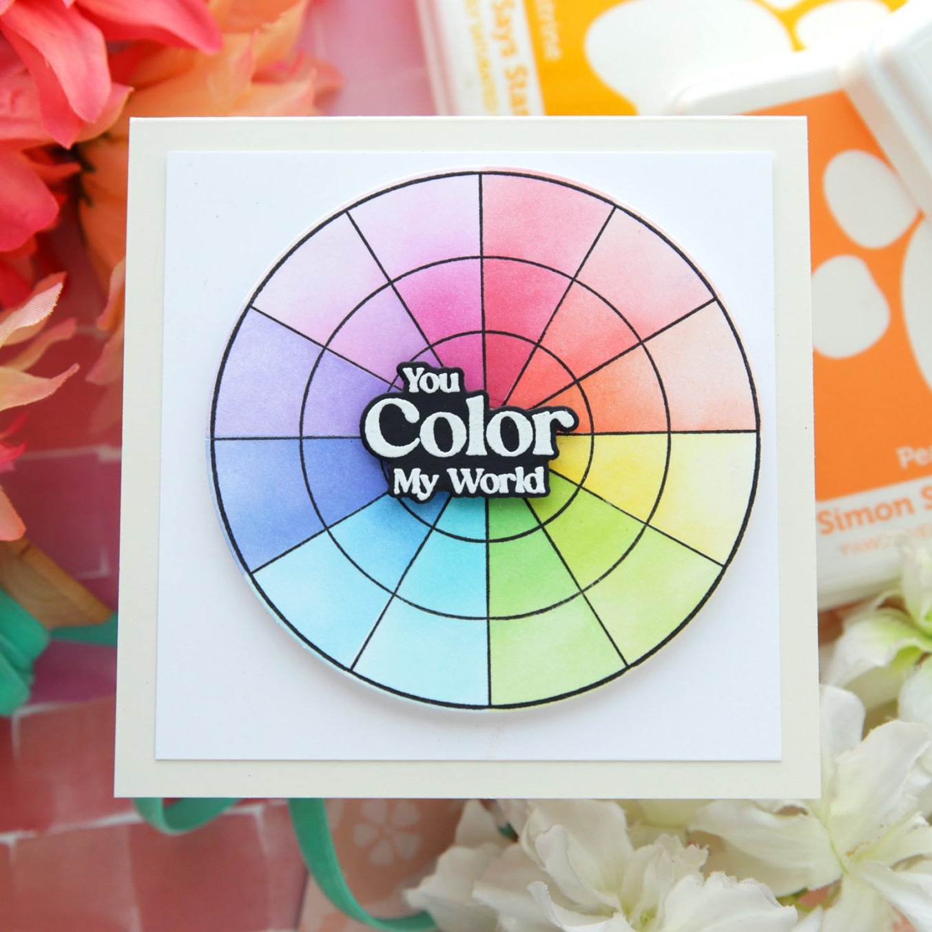 Simon Says Stamps and Dies Pop of Color set1146pc Heart to Heart Love Card | color-code:ALT01