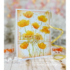 Simon Says Stamp Embossing Folder and Cutting Dies Poppy Bundle sfd399 Be Bold Birthday Card | color-code:ALT04