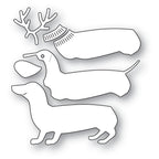 Poppy Stamps Antler Dachshund Dies 2651 line image