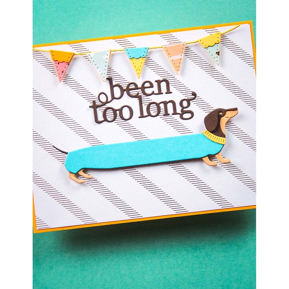 Poppy Stamps Been Too Long Die 2723 long