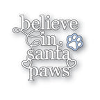 Poppy Stamps Believe in Santa Paws Dies 2656