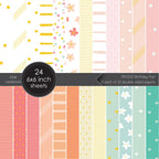 Poppy Stamps Birthday Fun 6x6 Paper Pack pp2100
