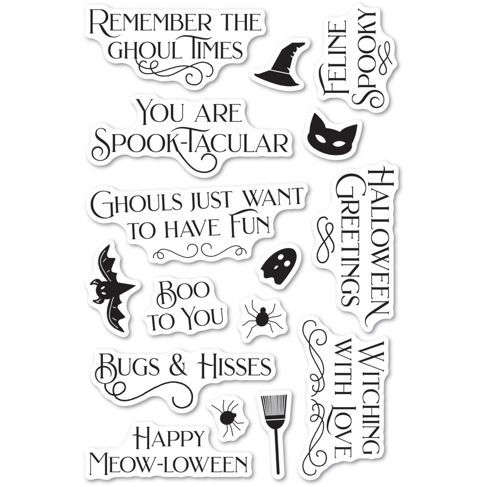 Poppy Stamps Bugs and Hisses Clear Stamp Set cl512