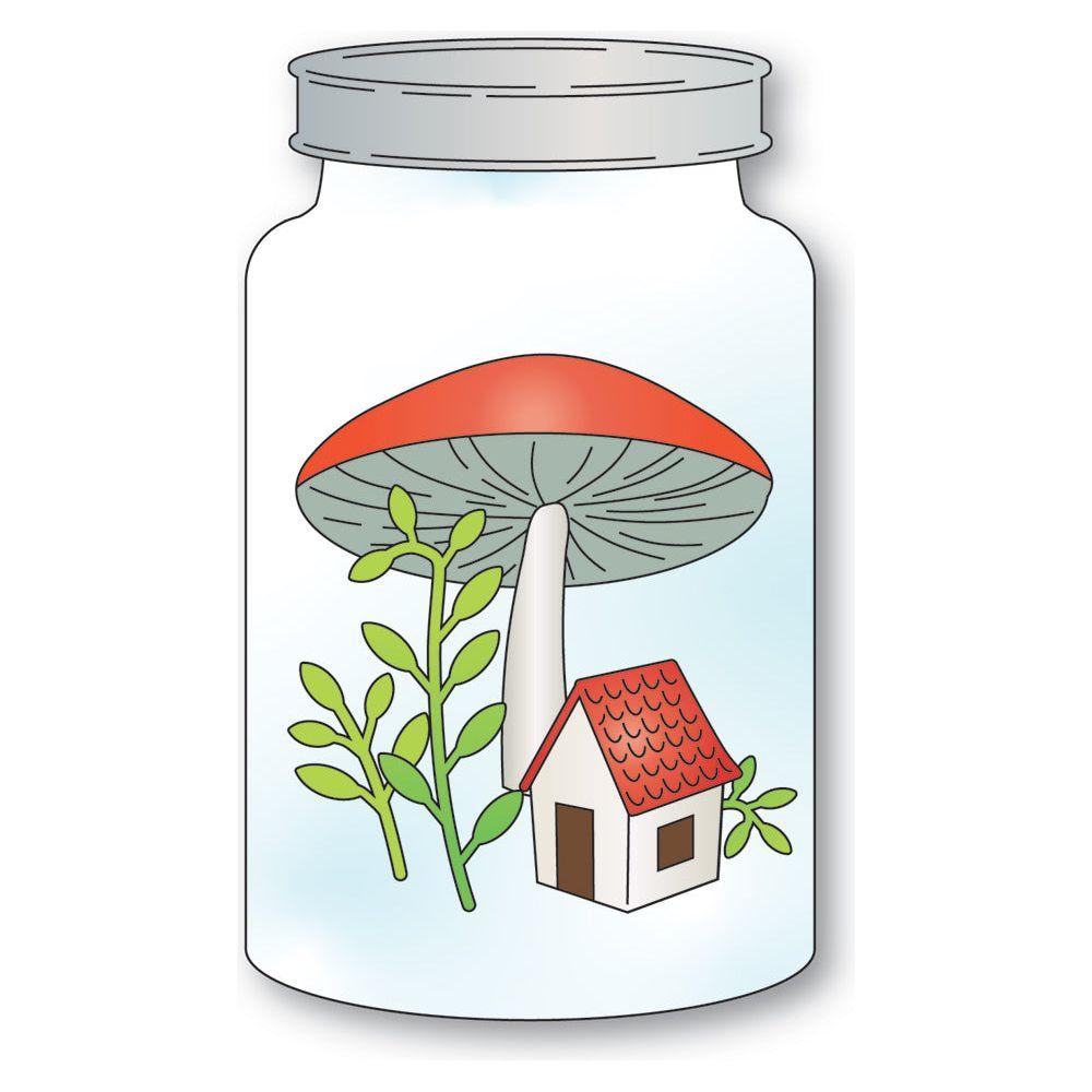 Poppy Stamps Cottage Terrarium Dies 2648

