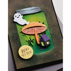 Poppy Stamps Cottage Terrarium Dies 2648 ghost