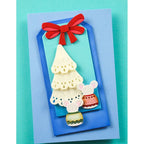 Poppy Stamps Cute Bow Dies 2753 tag