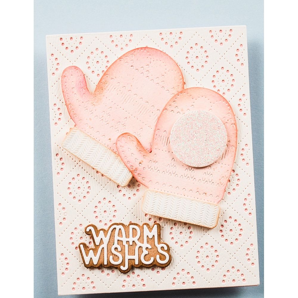 Poppy Stamps Diamond Oval Pinpoint Background Die 2757 mitten