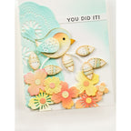Poppy Stamps Fabulous Florals Dies 2679 you did it