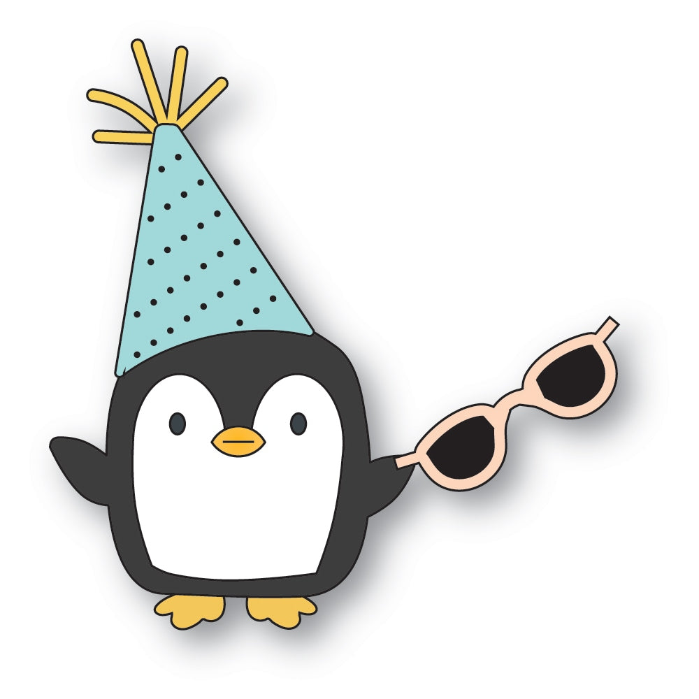 Poppy Stamps Fancy Party Penguin Dies 2700
