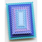 Poppy Stamps Fine Eyelet Frames Dies 2764 boarders