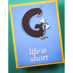 Poppy Stamps Life is Short Dies 2735
