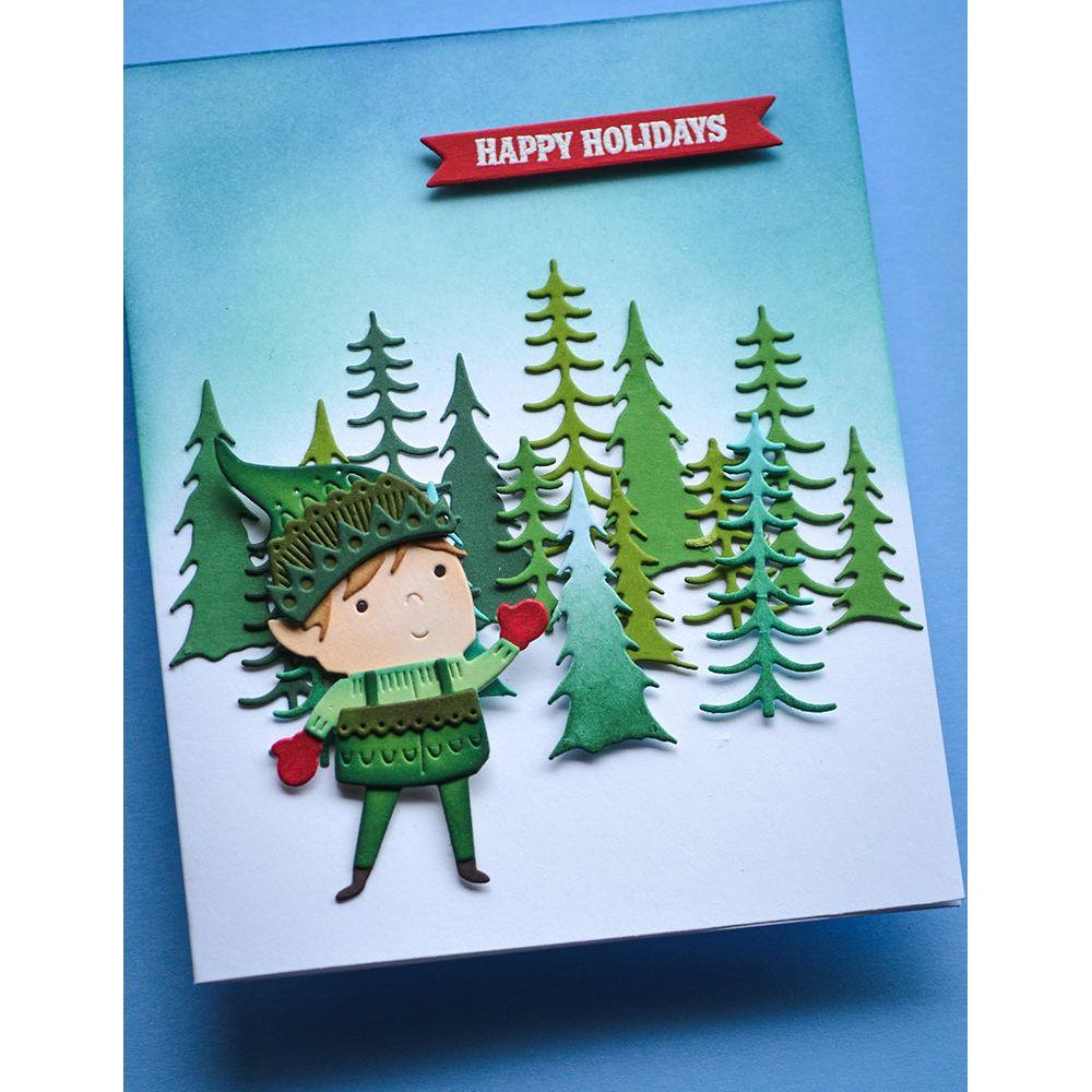Poppy Stamps Mini Forest Plants Dies 2661 forest