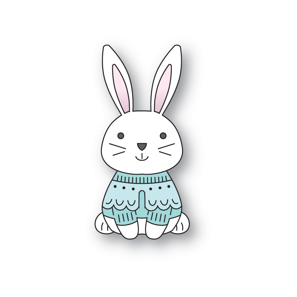 Poppy Stamps Nordic Adorable Bunny Dies 2706