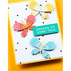 Poppy Stamps Nordic Belle Butterfly Dies 2709 butterfly