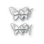 Poppy Stamps Nordic Cheery Butterflies Dies 2767 outline