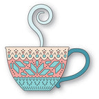 Poppy Stamps Nordic Cozy Tea Cup Dies 2769