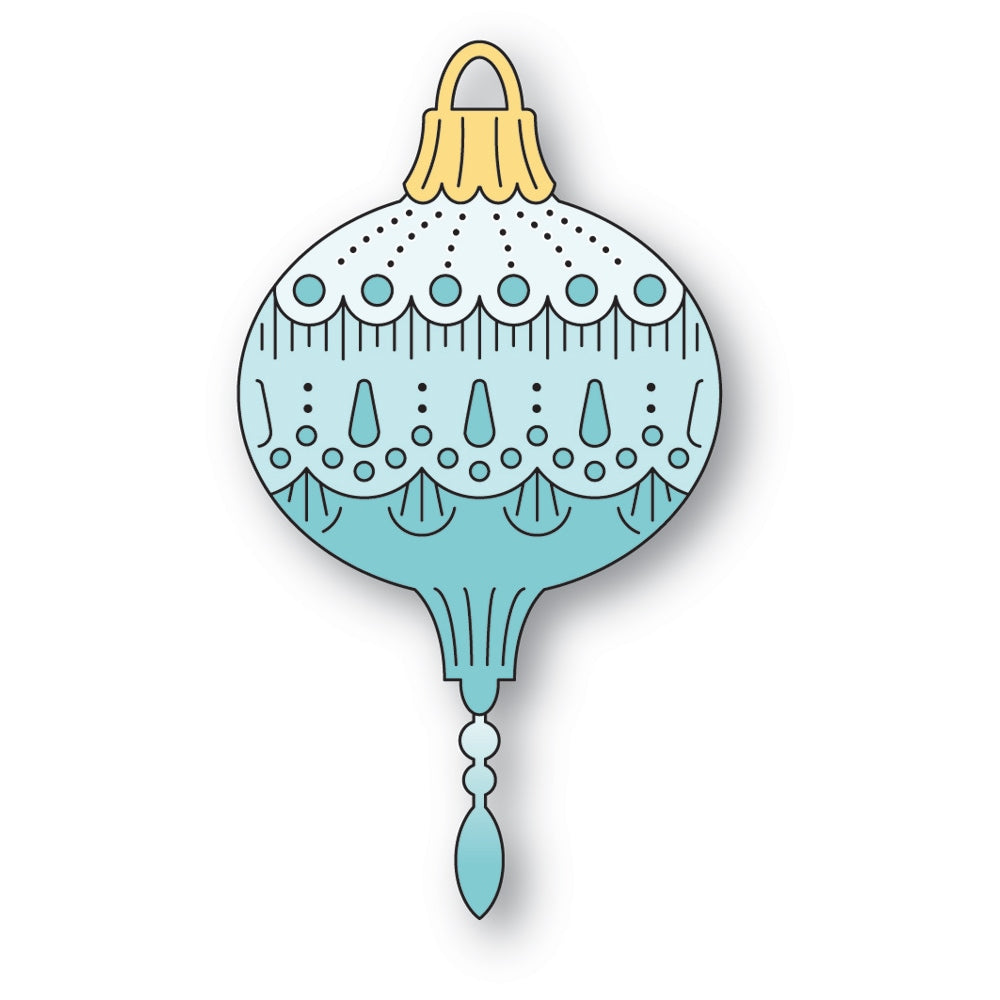 Poppy Stamps Nordic Drop Ornament Dies 2808