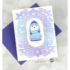 Poppy Stamps Nordic Fancy Background Dies 2628 winter wishes | color-code:ALT01