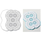 Poppy Stamps Nordic Floral Burst Background Dies 2727 pieces