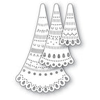 Poppy Stamps Nordic Grand Tree Toppers Dies 2759 layer