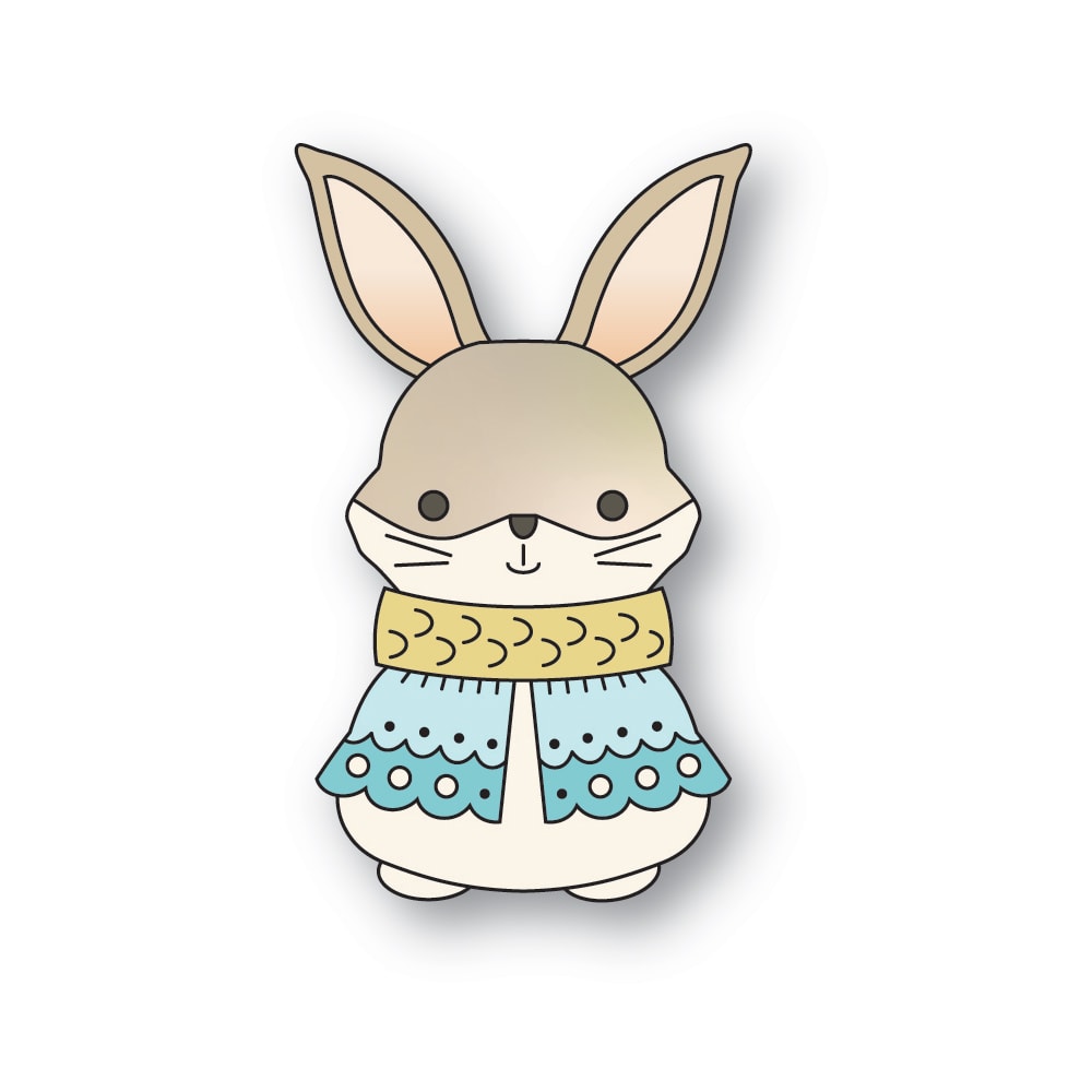 Poppy Stamps Nordic Happy Bunny Dies 2731