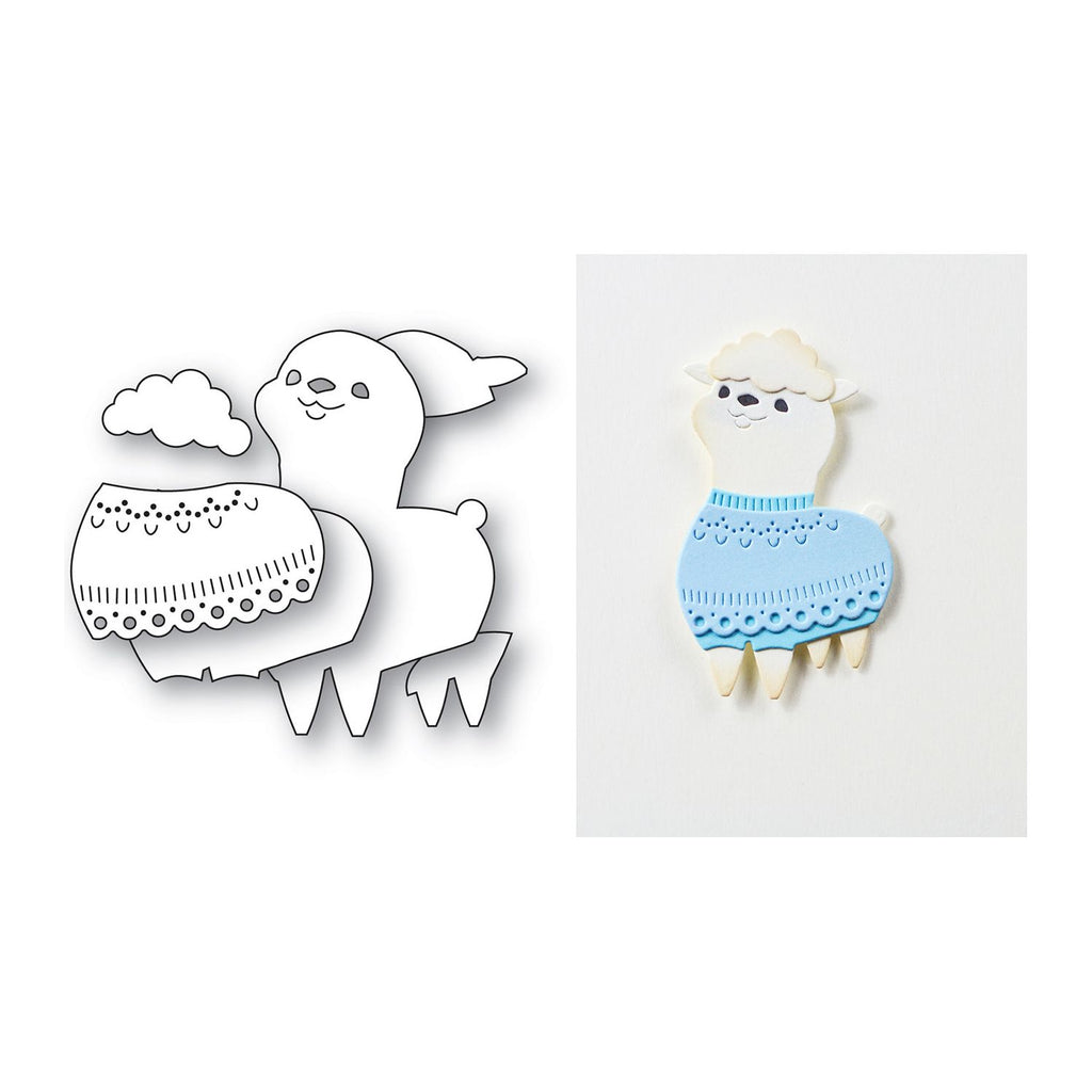 Poppy Stamps Nordic Joyful Lamb Dies 2692 lamb