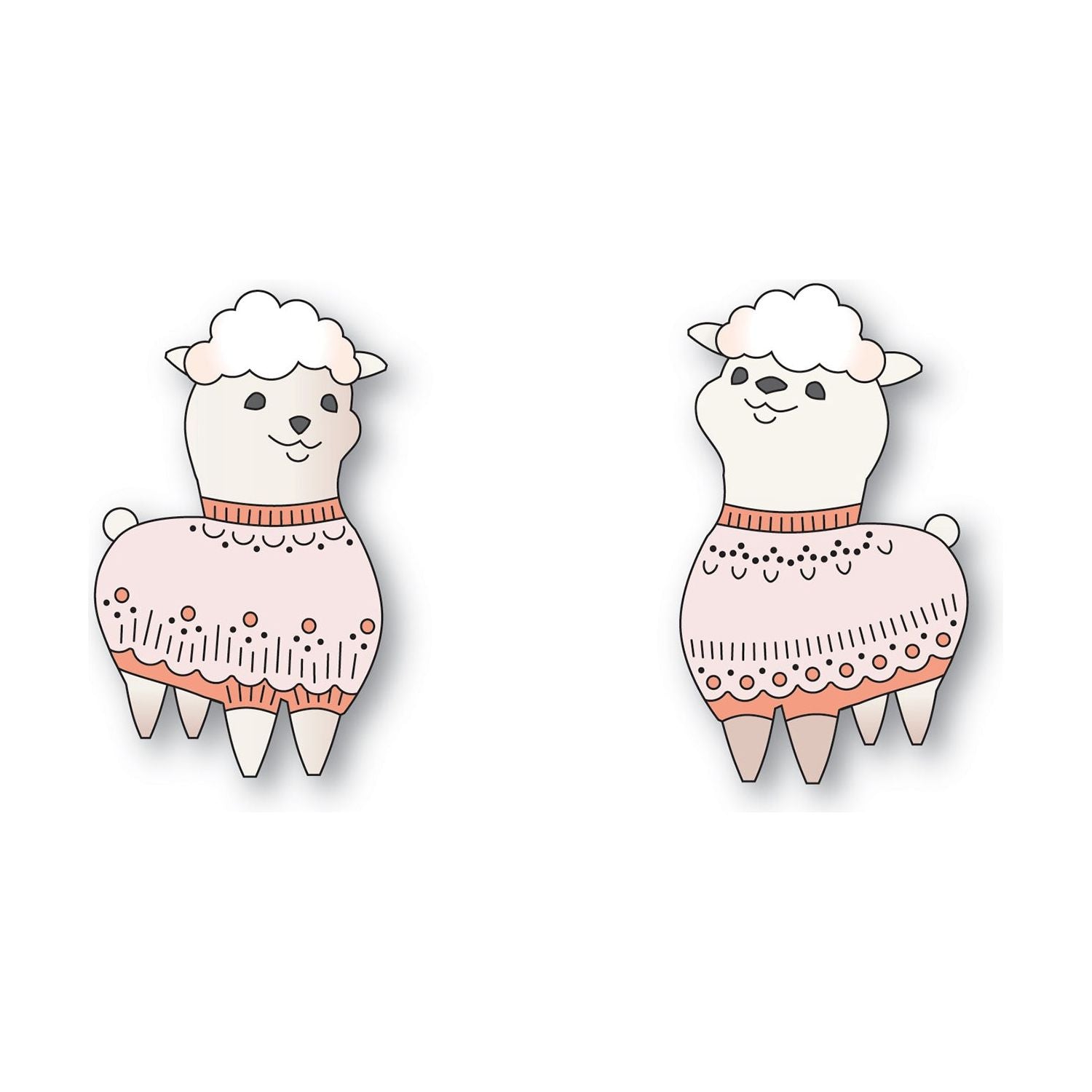 Poppy Stamps Nordic Lambs Dies Bundle