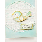 Poppy Stamps Nordic Lavish Border Set Dies 2631 bird