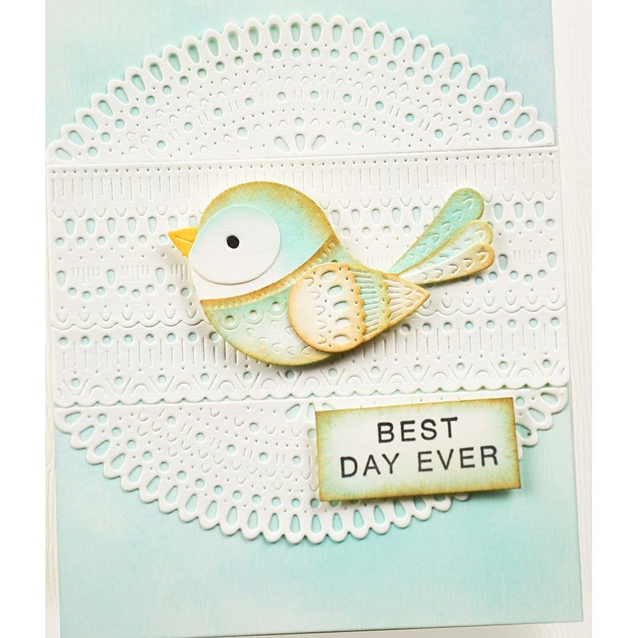 Poppy Stamps Nordic Love Bird Dies 2707 best day