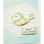 Poppy Stamps Nordic Love Bird Dies 2707 best day
