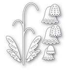 Poppy Stamps Nordic Pendant Flower Dies 2771 outline