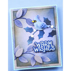 Poppy Stamps Nordic Perched and Resting Cardinals Die Bundle warm wishes