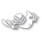Poppy Stamps Nordic Resting Cardinal Dies 2754 layer