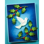 Poppy Stamps Nordic Serene Dove Dies 2747 branches