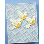 Poppy Stamps Nordic Serene Dove Dies 2747 doves