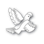 Poppy Stamps Nordic Serene Dove Dies 2747 layer