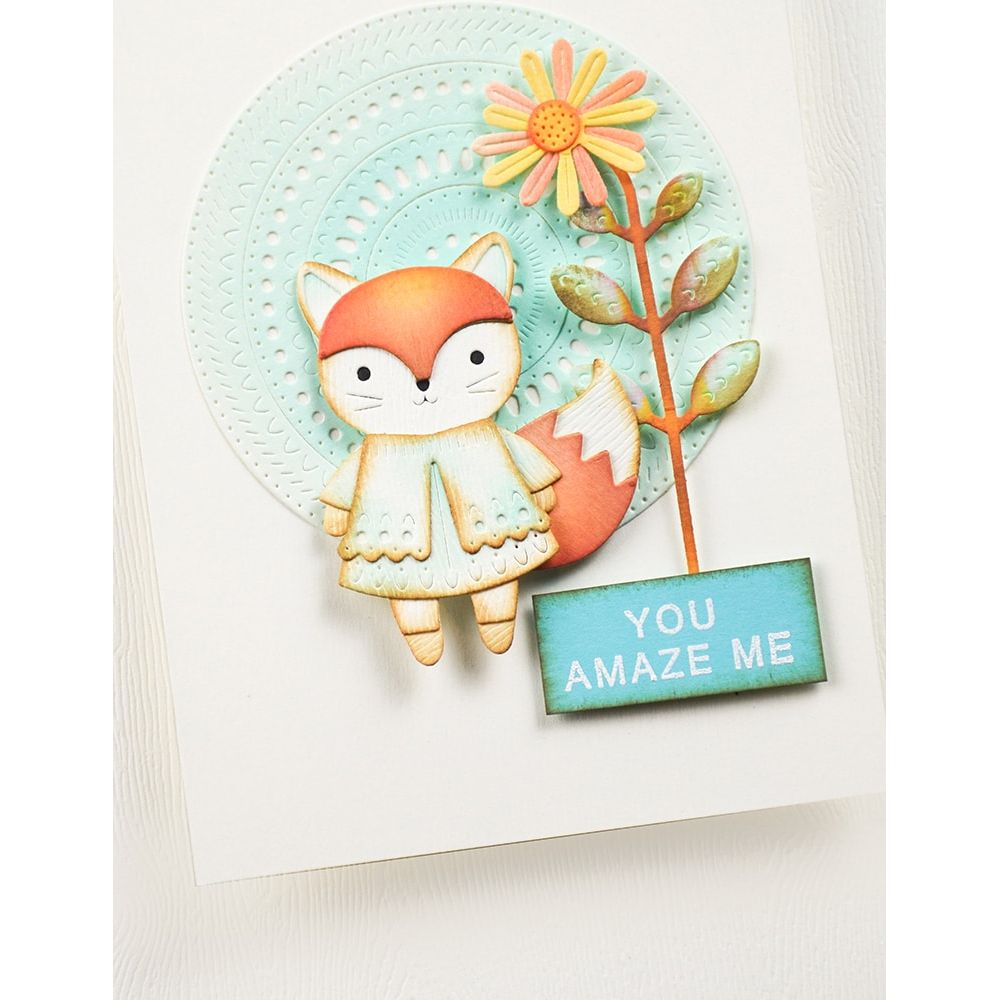 Poppy Stamps Nordic Stems Dies 2650 fox