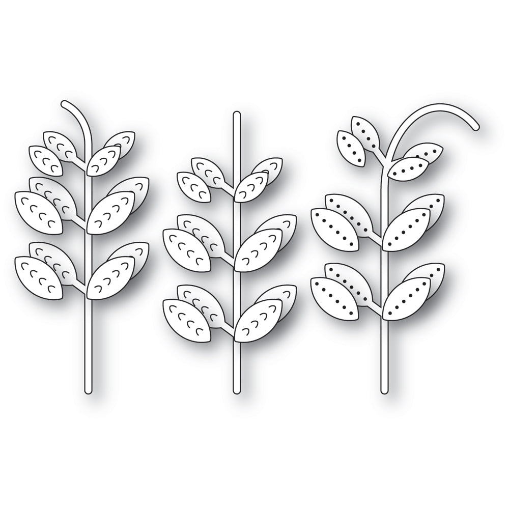 Poppy Stamps Nordic Stems Dies 2650 line image