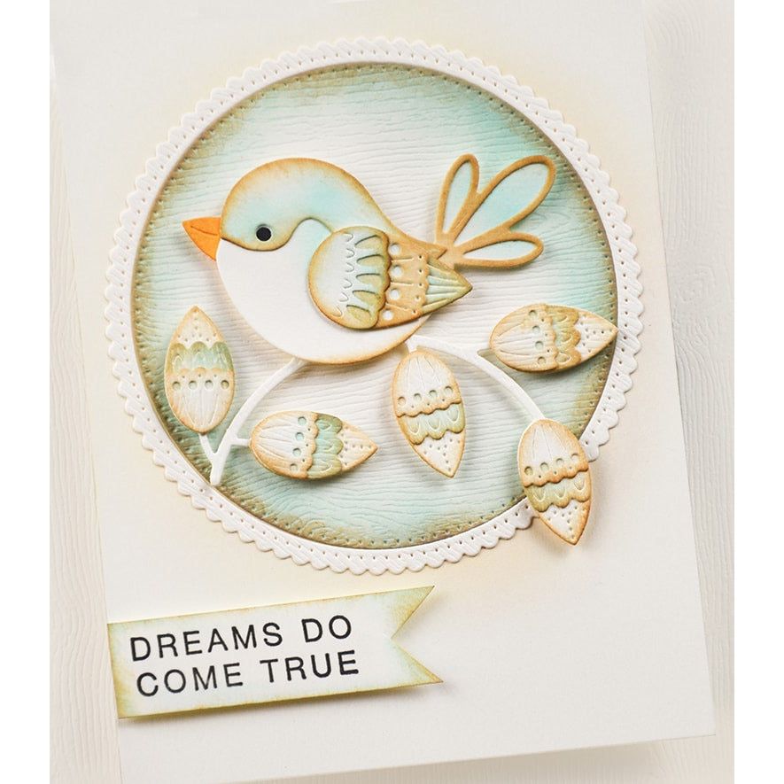 Poppy Stamps Nordic Sweeping Branch Dies 2716 dreams