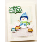 Poppy Stamps Nordic Tiny Mouse Dies 2744 snowman