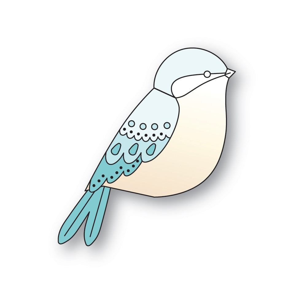 Poppy Stamps Nordic Valley Bird Dies 2804