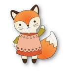 Poppy Stamps Nordic Waving Fox Dies 2786