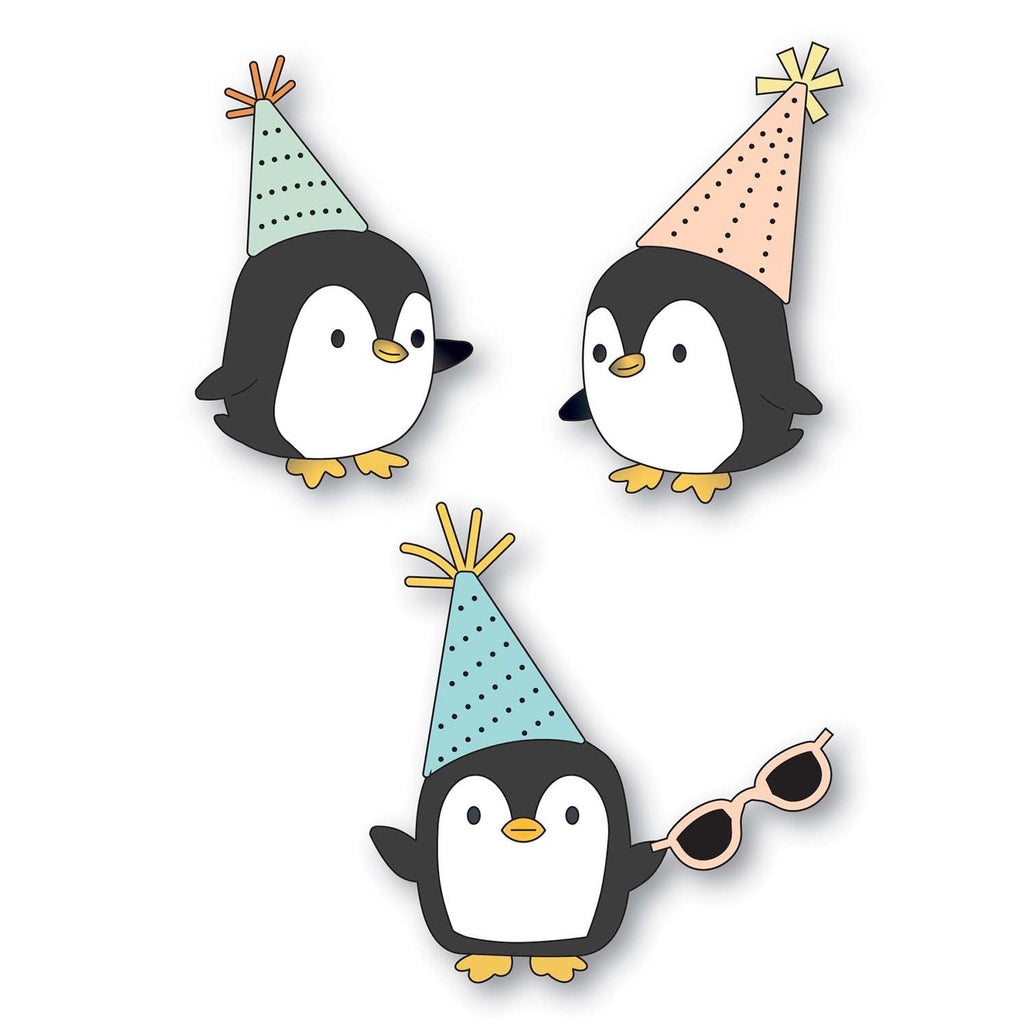 Poppy Stamps Penguin Die Bundle