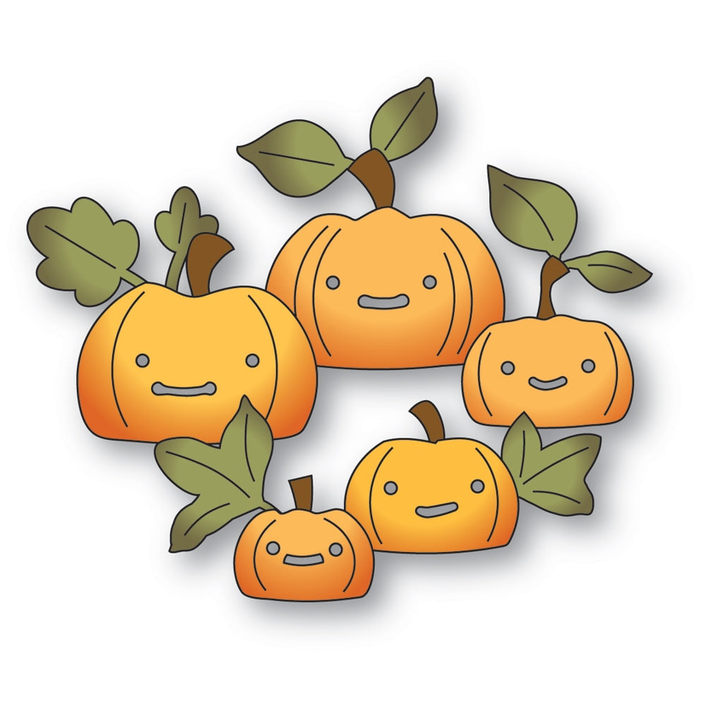 Perky Pumpkins Craft Die Perky Pumpkins Craft Die