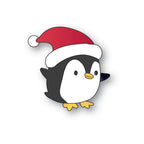 Poppy Stamps Santa Penguin Dies 2797