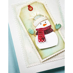 Poppy Stamps Scalloped Pinpoint Frames Dies 2751 tag