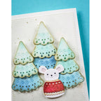 Poppy Stamps Scalloped Pinpoint Frames Dies 2751 tree