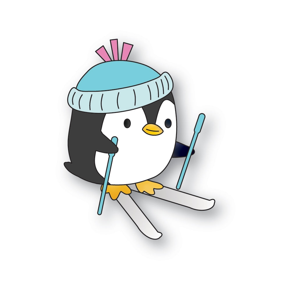 Poppy Stamps Ski Penguin Dies 2798